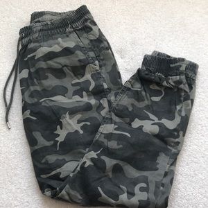 camo joggers